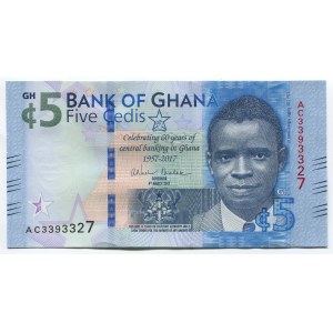 Ghana 5 Cedis 2017