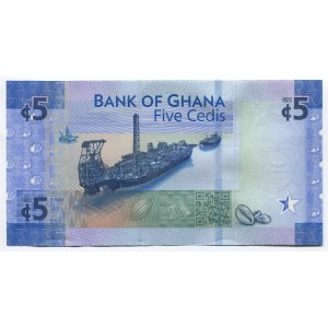 Ghana 5 Cedis 2017