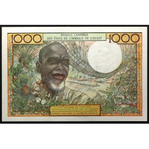 Ivory Coast 1000 Francs 1965