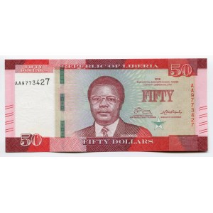 Liberia 50 Dollars 2016