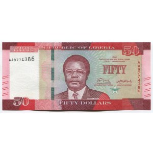 Liberia 50 Dollars 2016