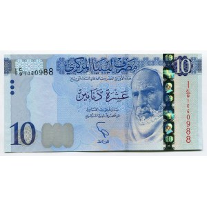 Libya 10 Dinars 2015