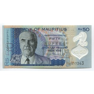 Mauritius 50 Rupees 2013