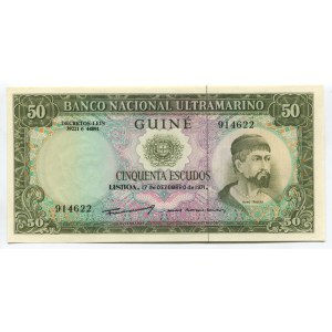 Portuguese Guinea 50 Escudos 1971