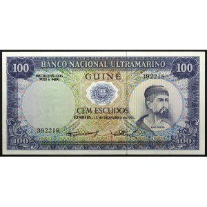 Portuguese Guinea 100 Escudos 1971