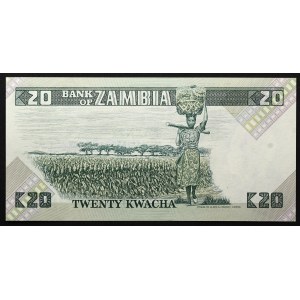 Zambia 20 Kwacha 1980