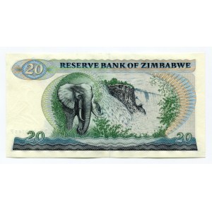 Zimbabwe 20 Dollar 1983