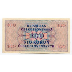 Czechoslovakia 100 Korun 1945 Specimen