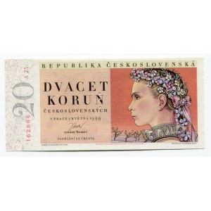 Czechoslovakia 10 Korun 1949 Specimen