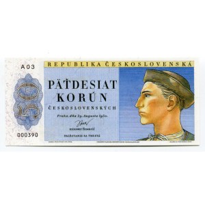 Czechoslovakia 50 Korun 1950