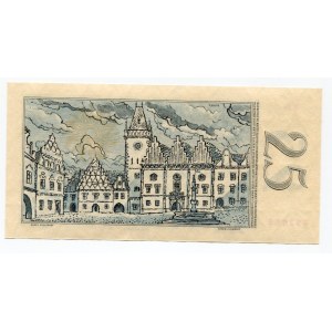 Czechoslovakia 25 Korun 1958