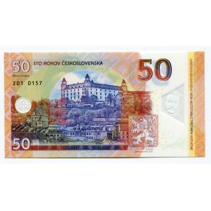 Czechoslovakia 50 Korun 2019 Specimen Ľudovít Štúr