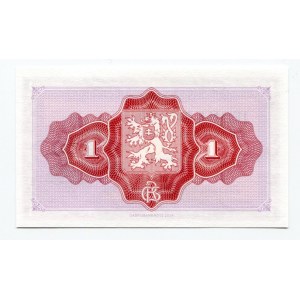 Czechoslovakia 1 Koruna 2020 Specimen Best Wishes in 2020