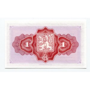 Czechoslovakia 1 Koruna 2020 Specimen Best Wishes in 2020