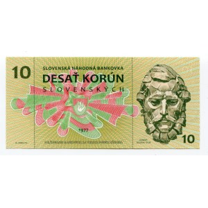 Slovakia 10 Korun 1977 Specimen Ľudovít Štúr