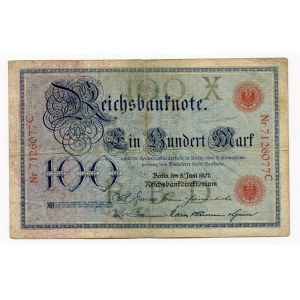 Germany - Empire 100 Mark 1907