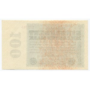 Germany - Weimar Republic 100 Millionen Mark 1923