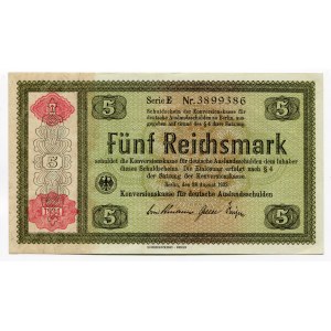 Germany - Third Reich 5 Reichsmark 1934