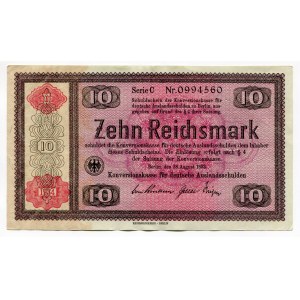 Germany - Third Reich 10 Reichsmark 1934