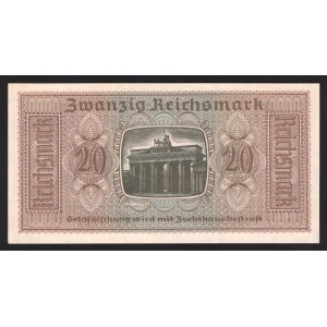 Germany - Third Reich 20 Reichsmark 1940 - 1945
