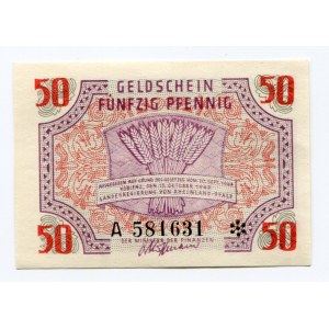 Germany Rheinland-Pfalz, Koblenz 50 Pfennig 1947 French Zone of Occupation