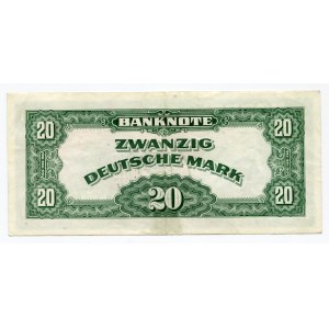 Germany - FRG 20 Deutsche Mark 1948 Allied Occupation