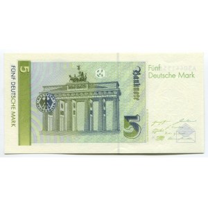Germany - FRG 5 Deutsche Mark 1991