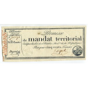 France 500 Francs 1796