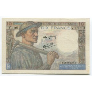 France 10 Francs 1946