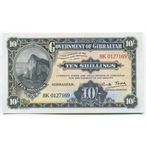 Gibraltar 10 Shillings 2018 Specimen