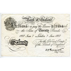 Great Britain 20 Pounds 1937