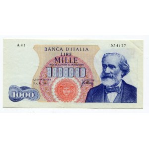 Italy 1000 Lire 1966