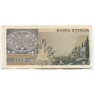 Italy 2000 Lire 1973