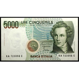 Italy 5000 Lire 1985