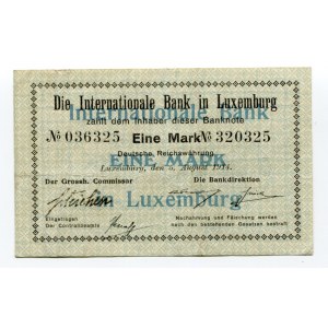 Luxembourg 1 Mark 1914