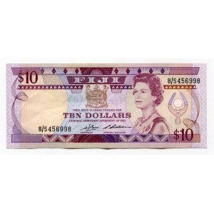 Fiji 10 Dollars 1986 (ND)