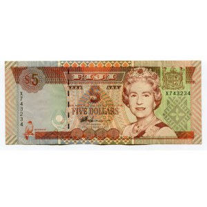 Fiji 5 Dollars 1998 (ND)