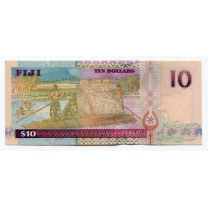 Fiji 10 Dollars 2002 (ND)