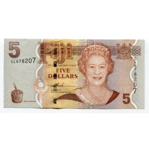 Fiji 5 Dollars 2007 (ND)