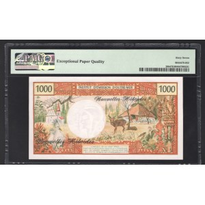 New Hebrides 1000 Francs 1975 PMG 67 EPQ