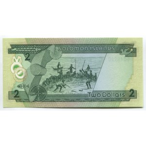 Solomon Islands 2 Dollars 1986