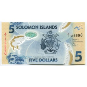 Solomon Islands 5 Dollars 2019