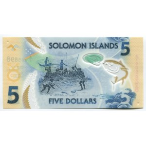 Solomon Islands 5 Dollars 2019