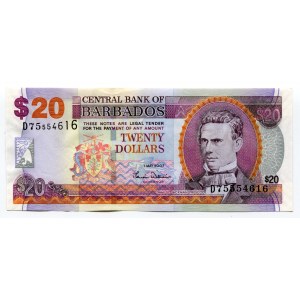 Barbados 20 Dollars 2007