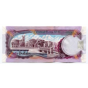 Barbados 20 Dollars 2007