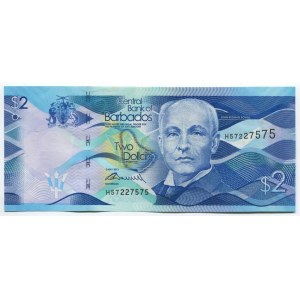 Barbados 2 Dollars 2013