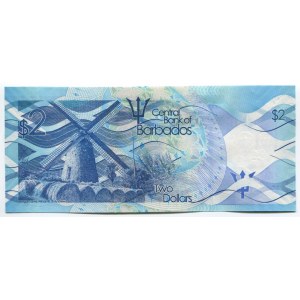 Barbados 2 Dollars 2013