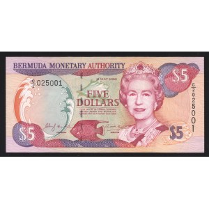 Bermuda 5 Dollars 2000