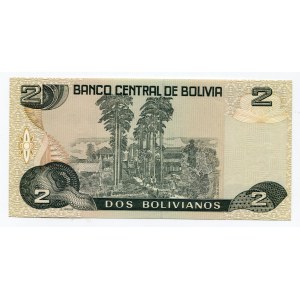 Bolivia 2 Bolivianos 1990