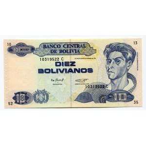 Bolivia 10 Bolivianos 1995